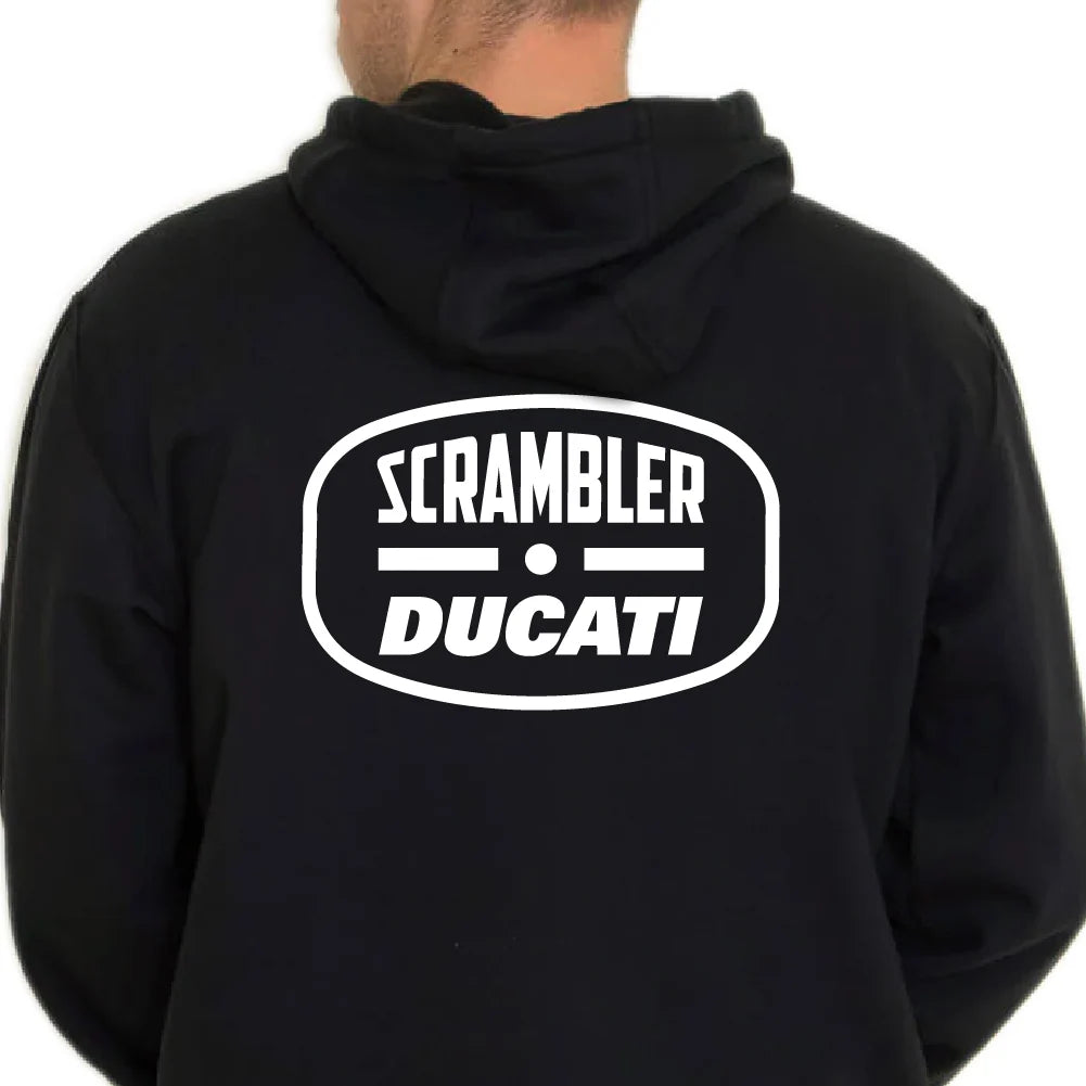 Hoodie Reflectivo Ducati Scrambler