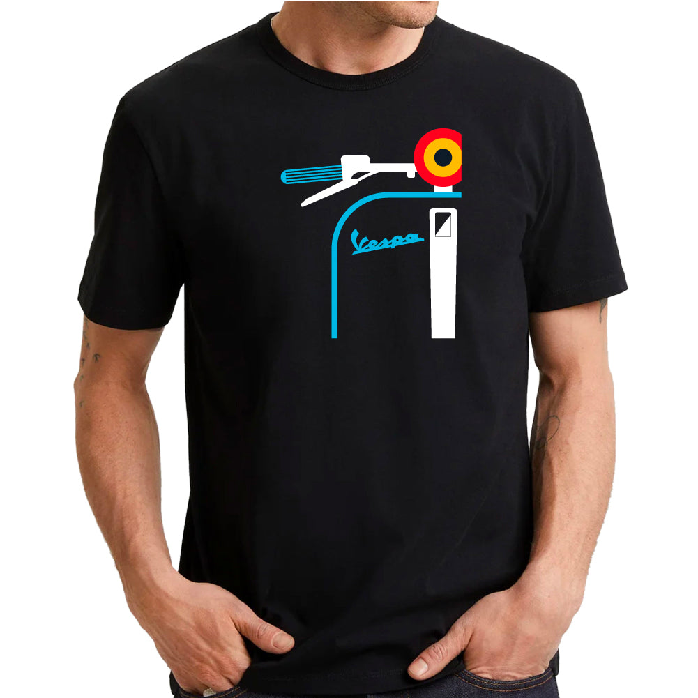 Vespa design 01 blue