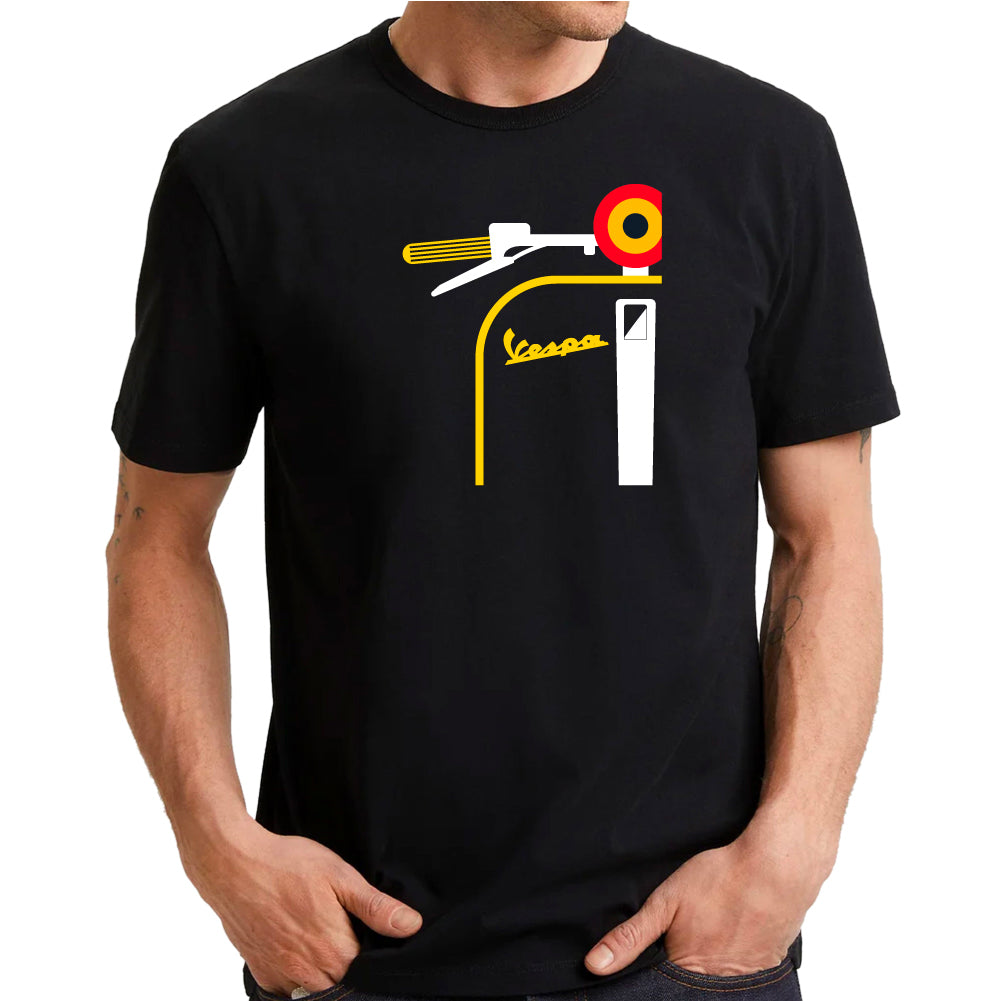 Vespa design 03 yellow