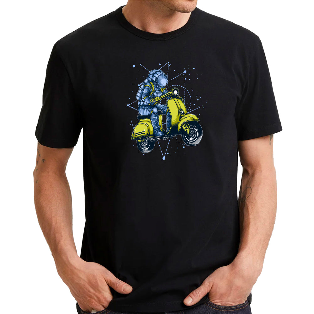 Astronaut Scooter Rider