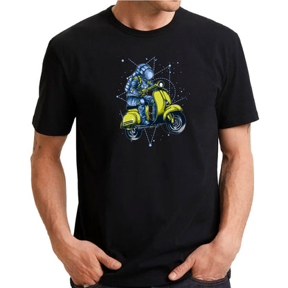 Astronaut Scooter Rider