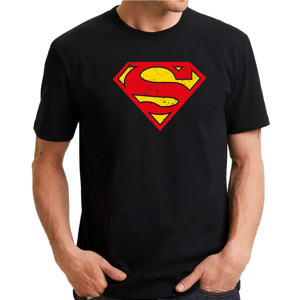 Superman logo envejecido