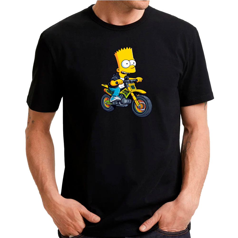 Bart Simpson motociclista