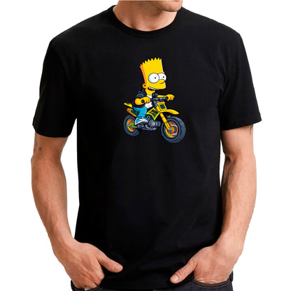 Bart Simpson motociclista