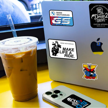 Motorrad 1 Sticker Pack