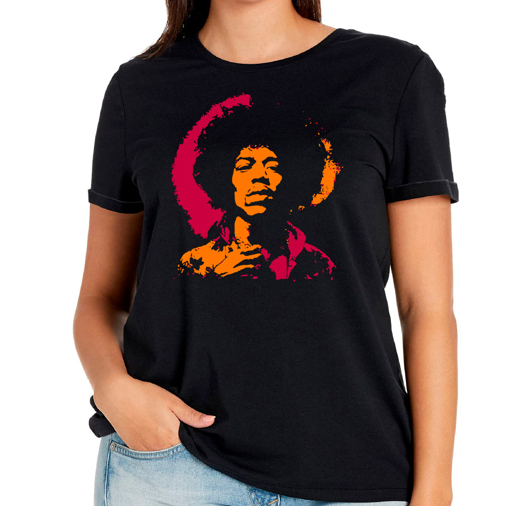 Jimi Hendrix duotone