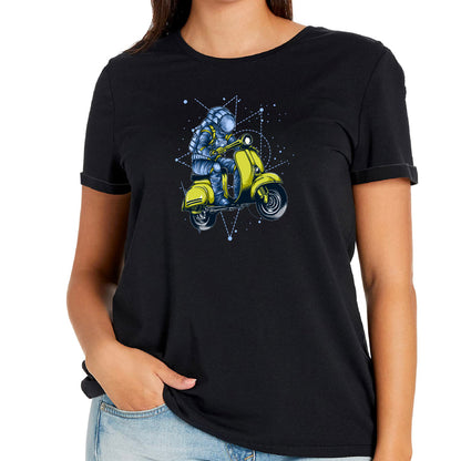 Astronaut Scooter Rider