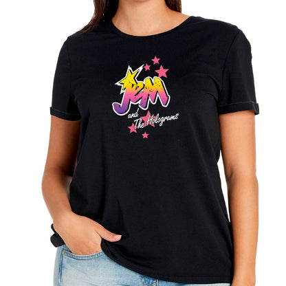 Jem and the Holograms grunge logo