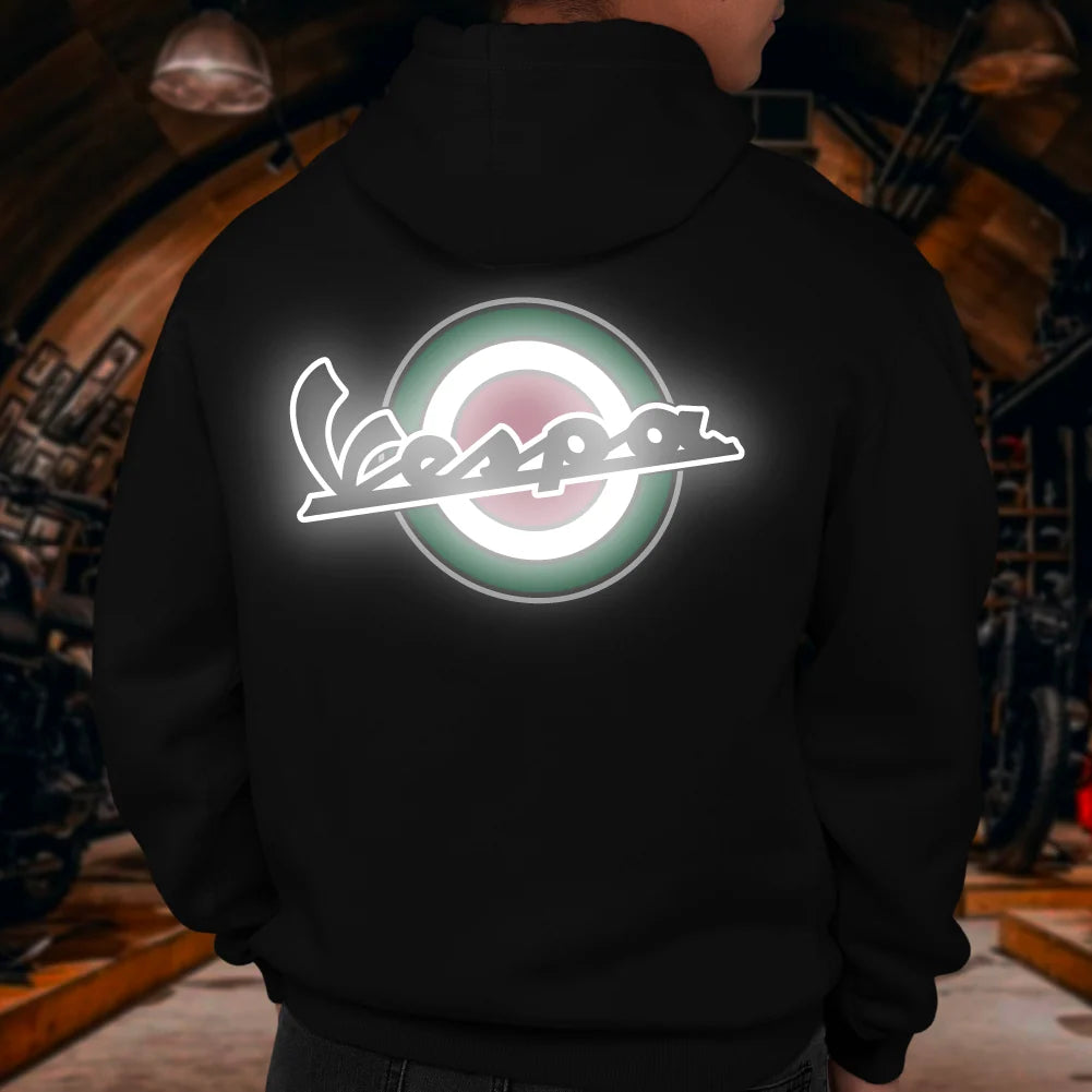 Hoodie Reflectivo Vespa