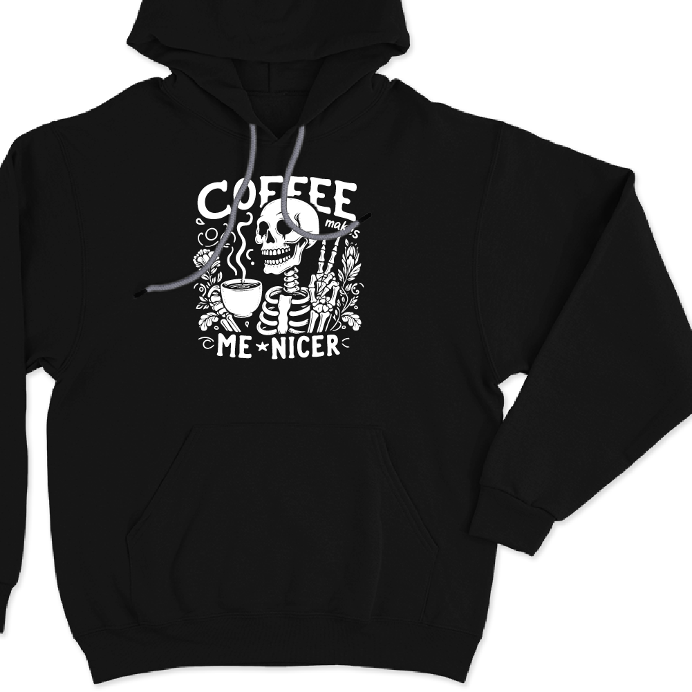 Coffee makes me nicer