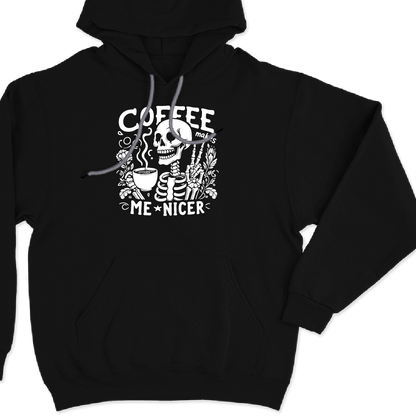 Coffee makes me nicer