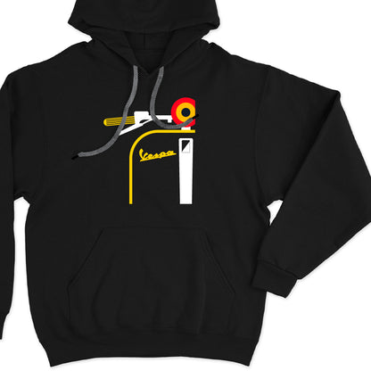 Vespa design 03 yellow