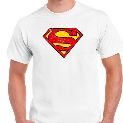 Superman logo envejecido
