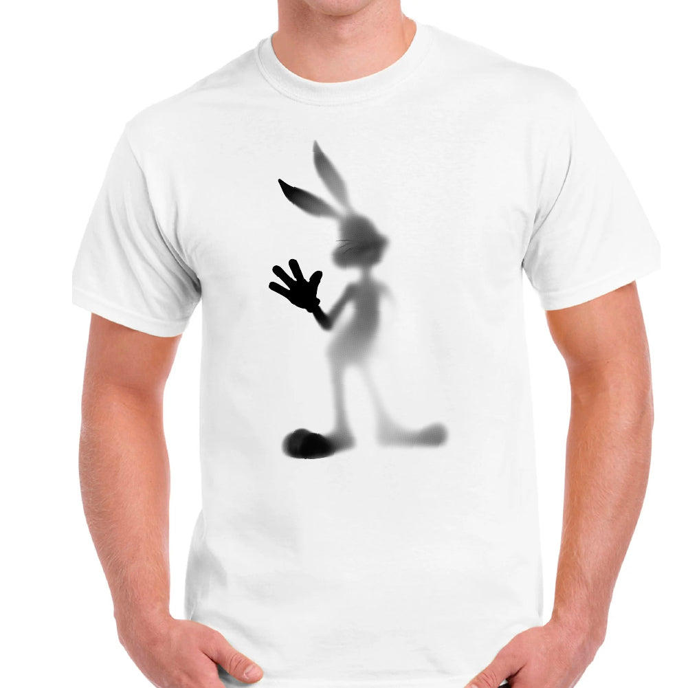 Bunny behind the glass