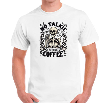 No talkie before Coffee