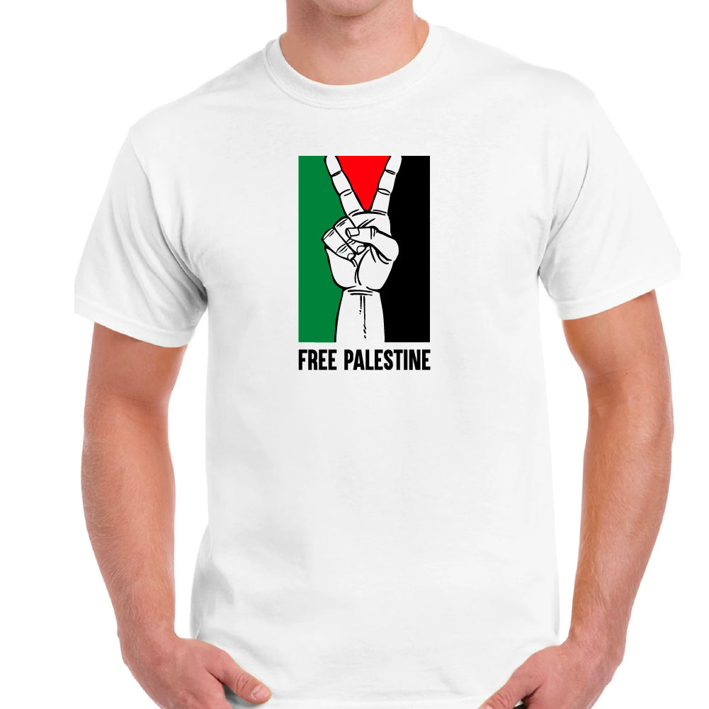 Free Palestine - Peace sign