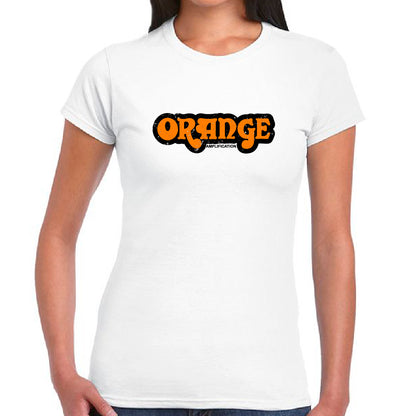 Orange amplification logo envejecido