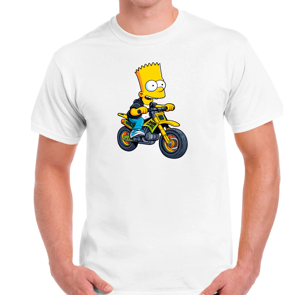 Bart Simpson motociclista