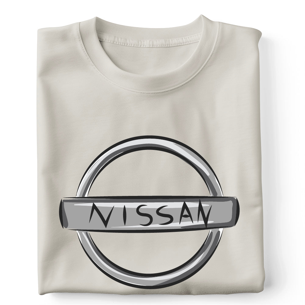 Nissan logo sketch