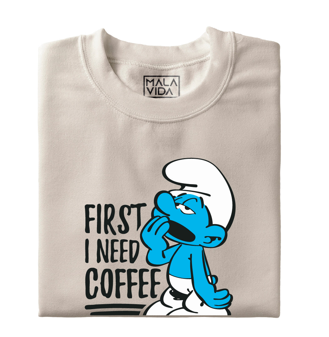 Pitufo Perezoso necesita Café