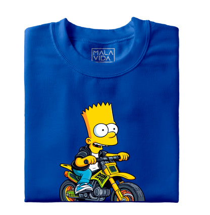 Bart Simpson motociclista