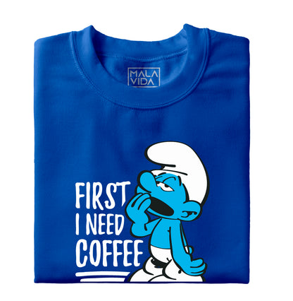 Pitufo Perezoso necesita Café