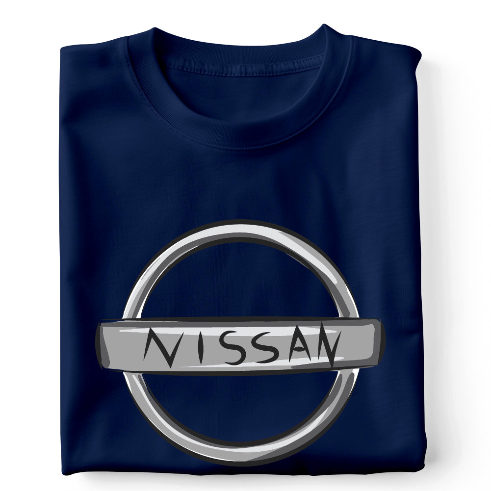 Nissan logo sketch