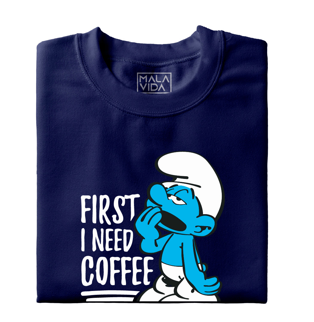 Pitufo Perezoso necesita Café