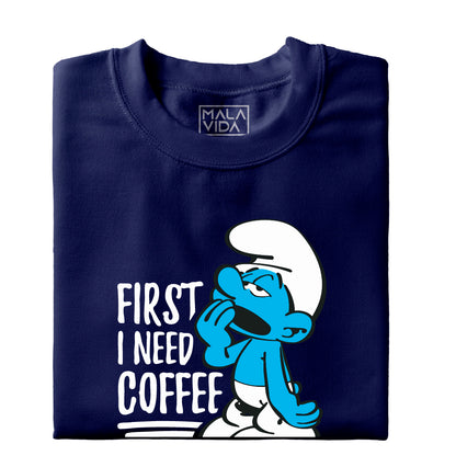 Pitufo Perezoso necesita Café