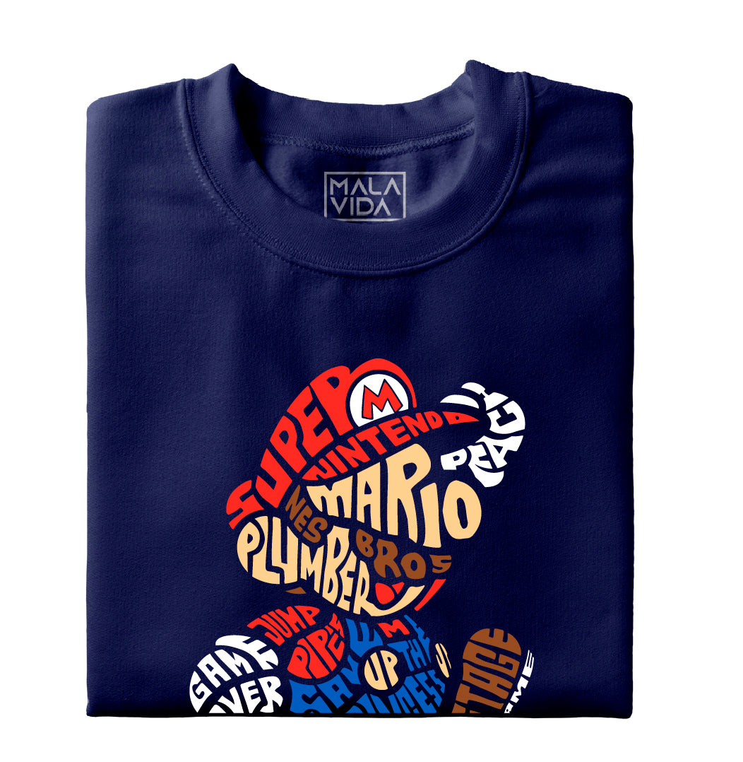 Super Mario Bross lettering