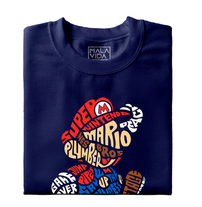 Super Mario Bross lettering