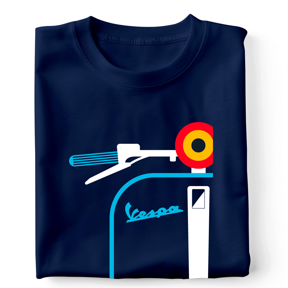 Vespa design 01 blue