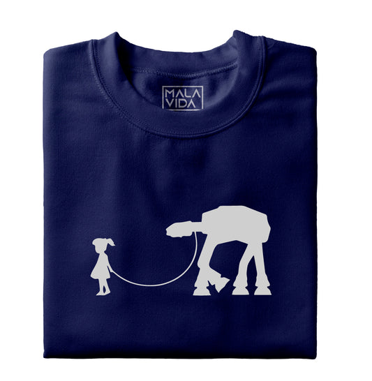 Girl with AT-AT