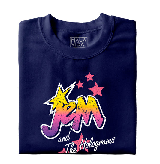Jem and the Holograms grunge logo