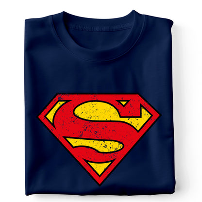 Superman logo envejecido