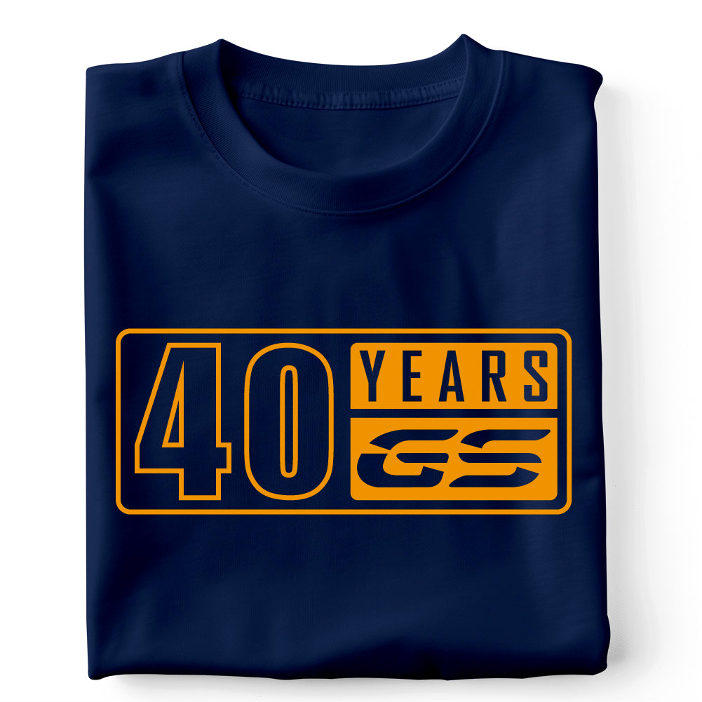 GS 40 years logo