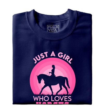 Just a girl who loves horses