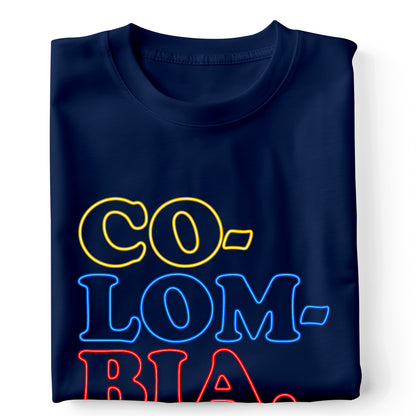 CO-LOM-BIA. neón
