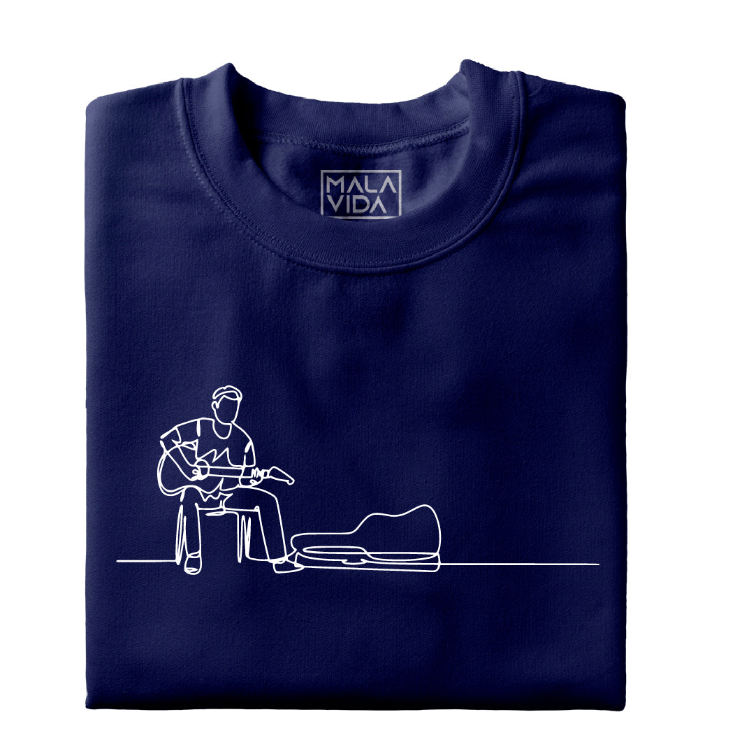 Guitarrista dibujo líneas 1