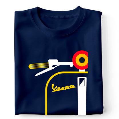 Vespa design 03 yellow