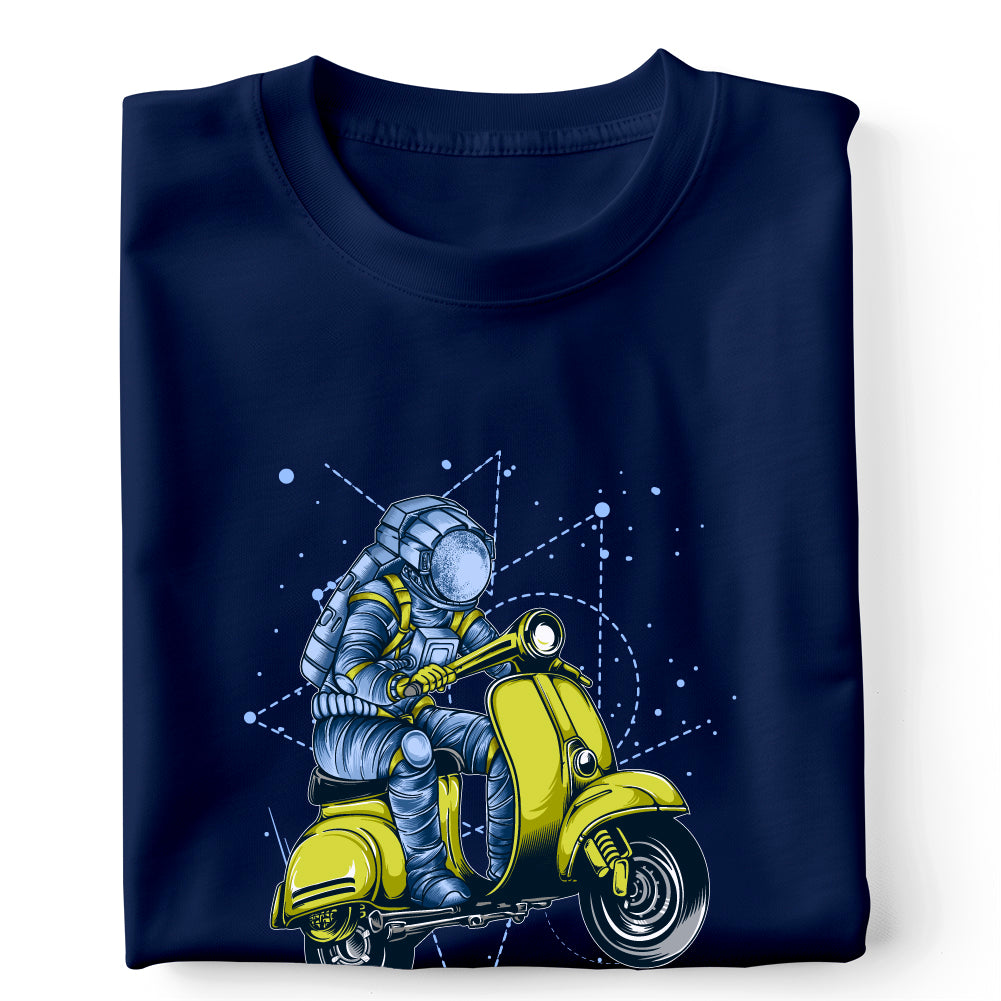 Astronaut Scooter Rider