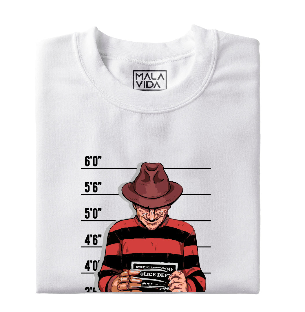 Freddy Krueger under arrest
