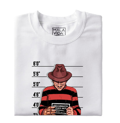 Freddy Krueger under arrest