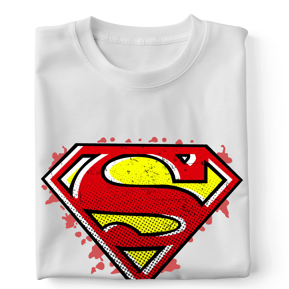 Superman logo pop