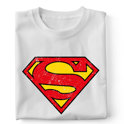 Superman logo envejecido