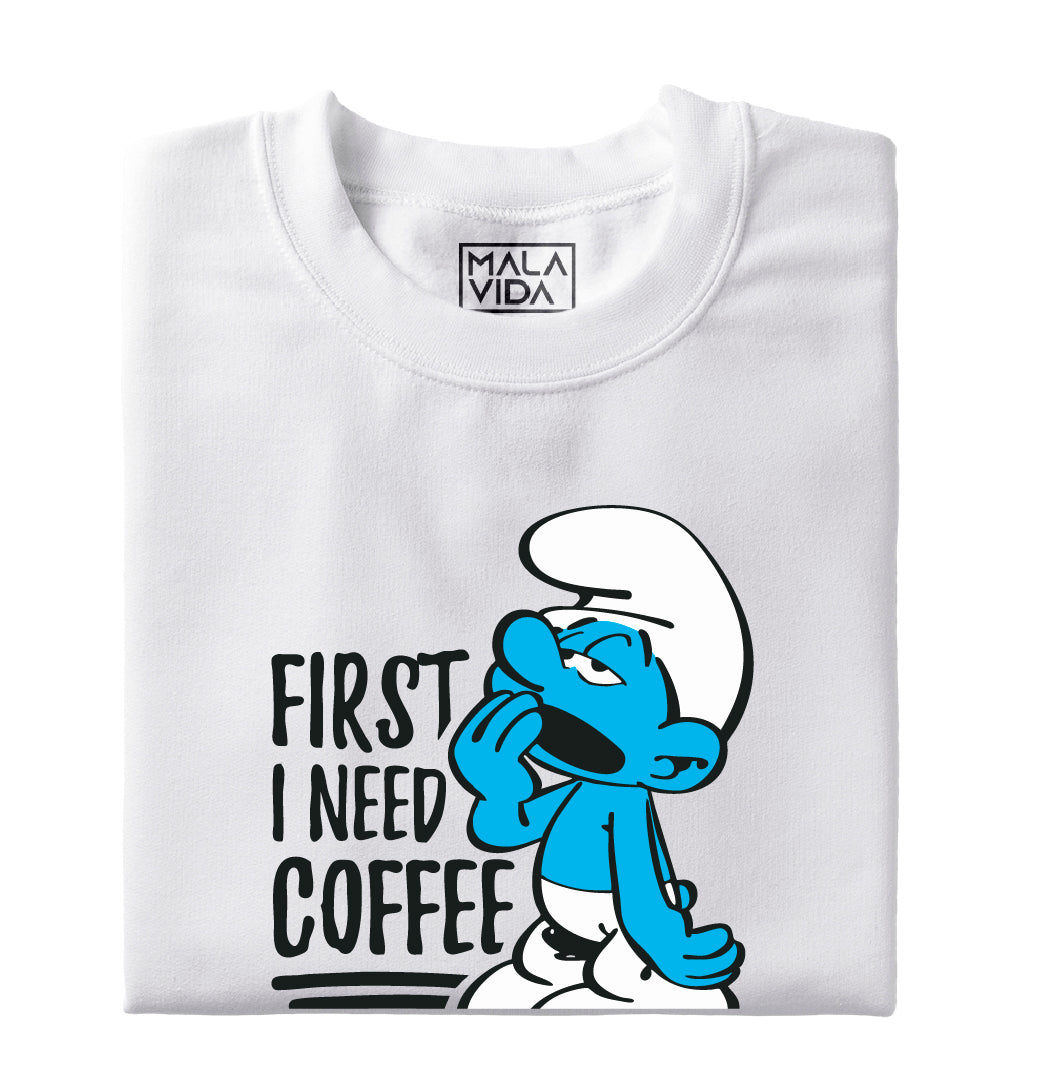 Pitufo Perezoso necesita Café