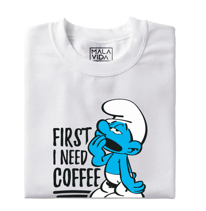 Pitufo Perezoso necesita Café