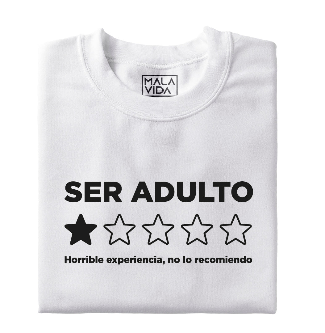 La horrible experiencia de ser adulto