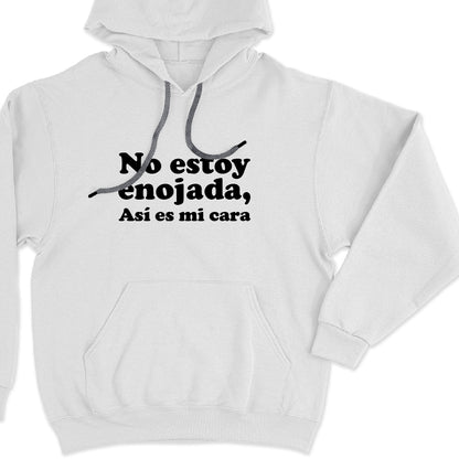 No estoy enojada