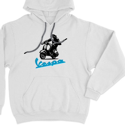 Chimp rides a Vespa